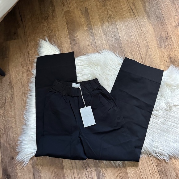 EVERLANE The Easy Pant In Black - Picture 3 of 6